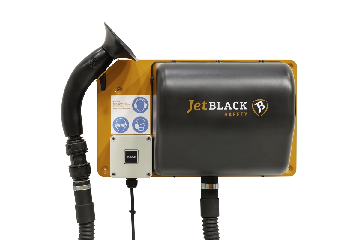 JetBlack - JBA-00004 - wall mounted station - close up